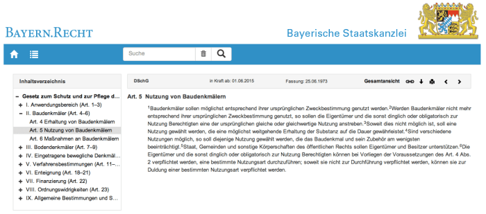 Bayerisches Denkmalschutzgesetz