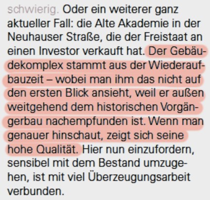 Denkmalschutz Muenchen Merk