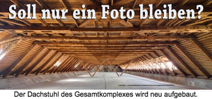 Alte Akademie Dachstuhl SIGNA